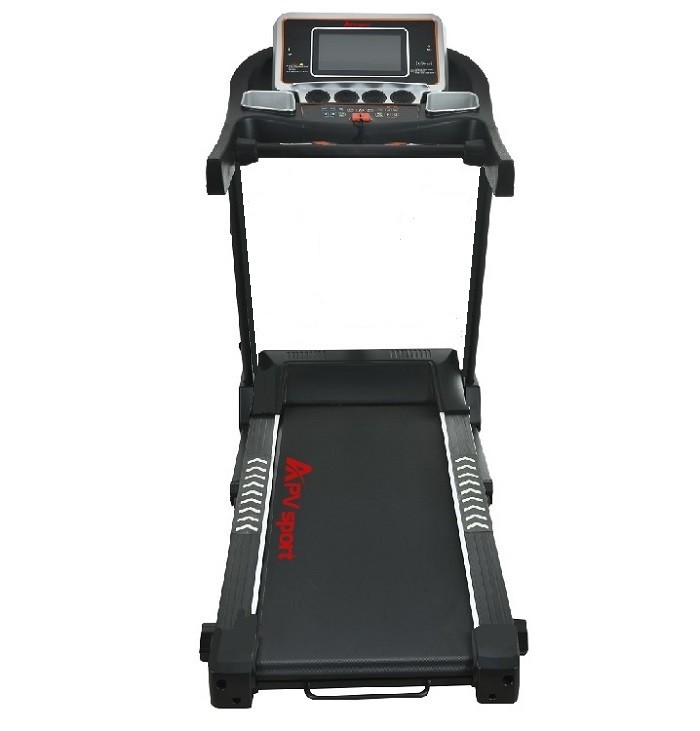 APVsport Bieżnia elektryczna do biegania i chodzenia APV600 S, ekran LCD, pas biegowy 125x38cm